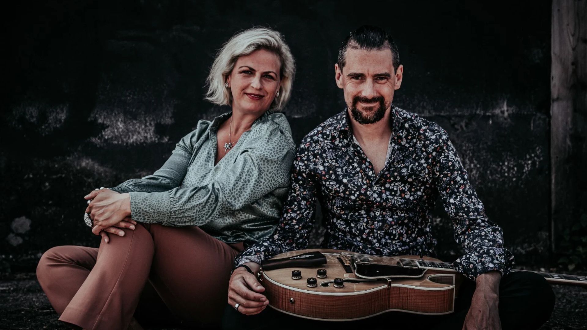 Jazzsångerskan Anna Pauline och gitarristen Richard Hauer