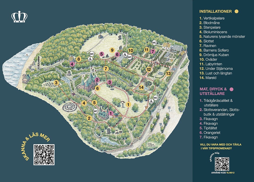 Karta höstljus 2025